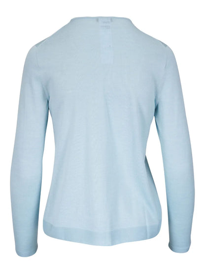 Seamless Crew-Neck Sweater