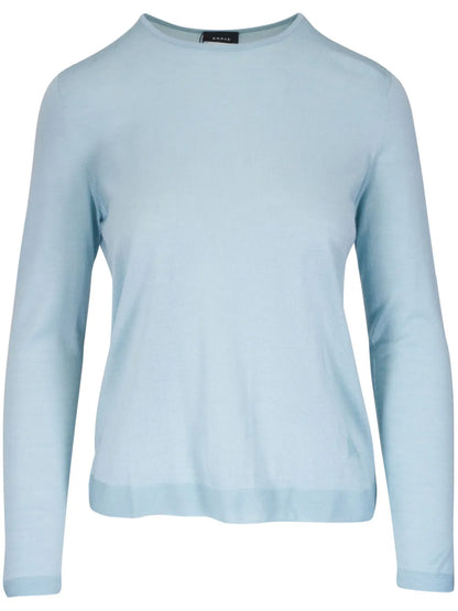 Seamless Crew-Neck Sweater
