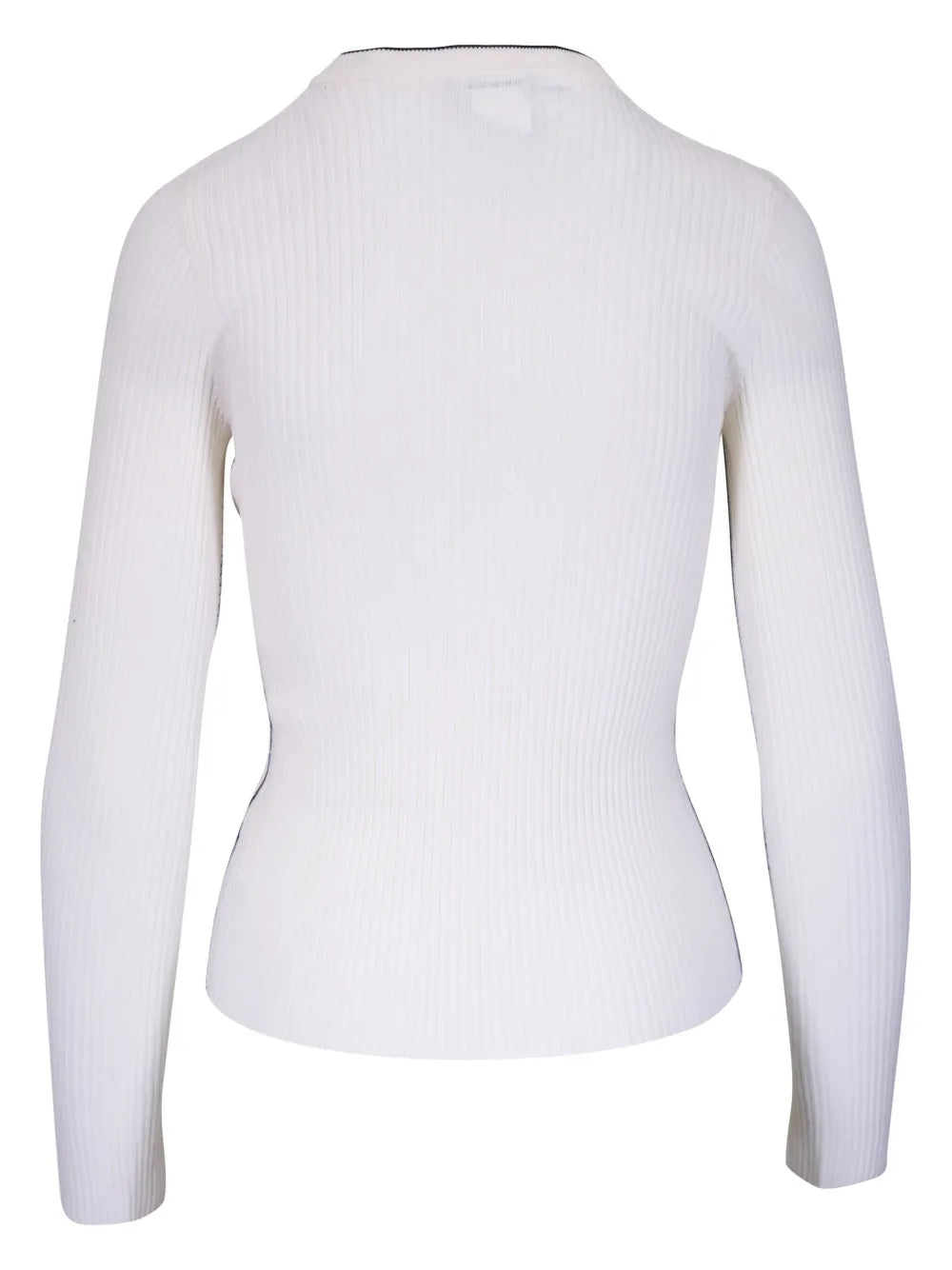 Contrast-Trim Sweater