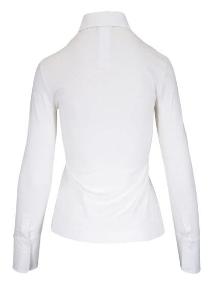 Pointed-Collar Shirt