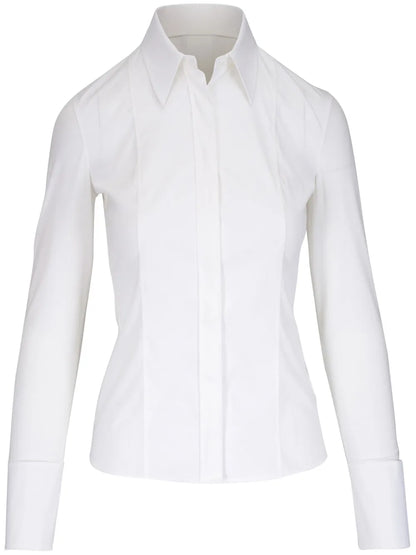 Pointed-Collar Shirt