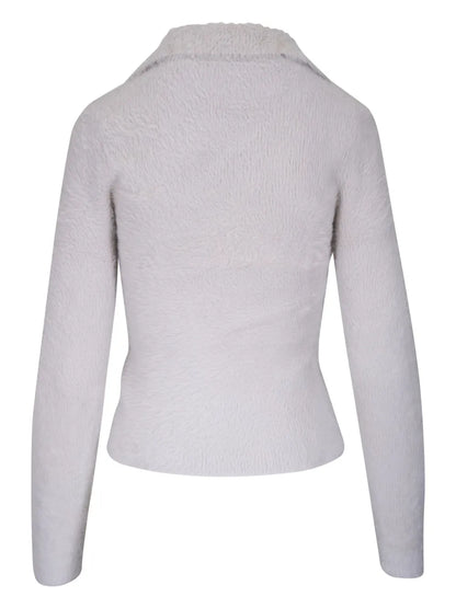 Creased-Effect Blouse