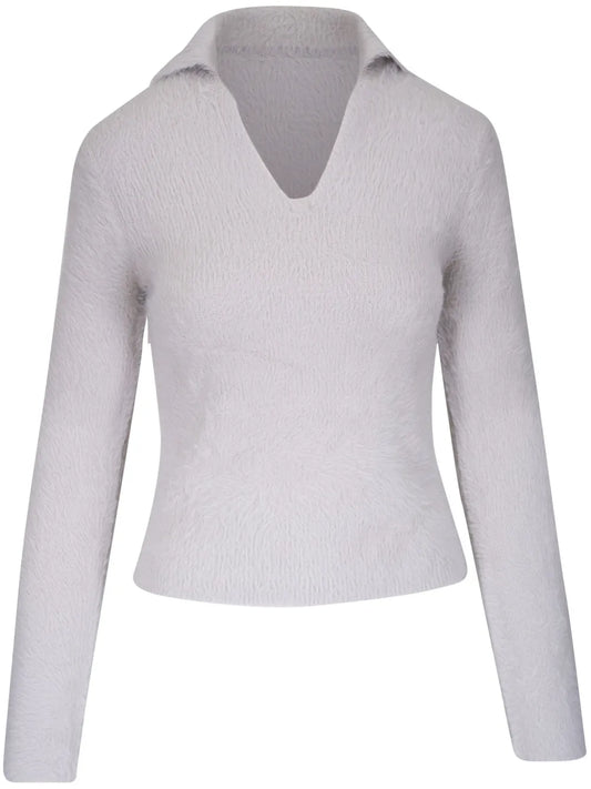 Creased-Effect Blouse