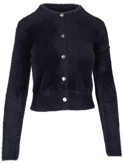 Round Neck Cardigan