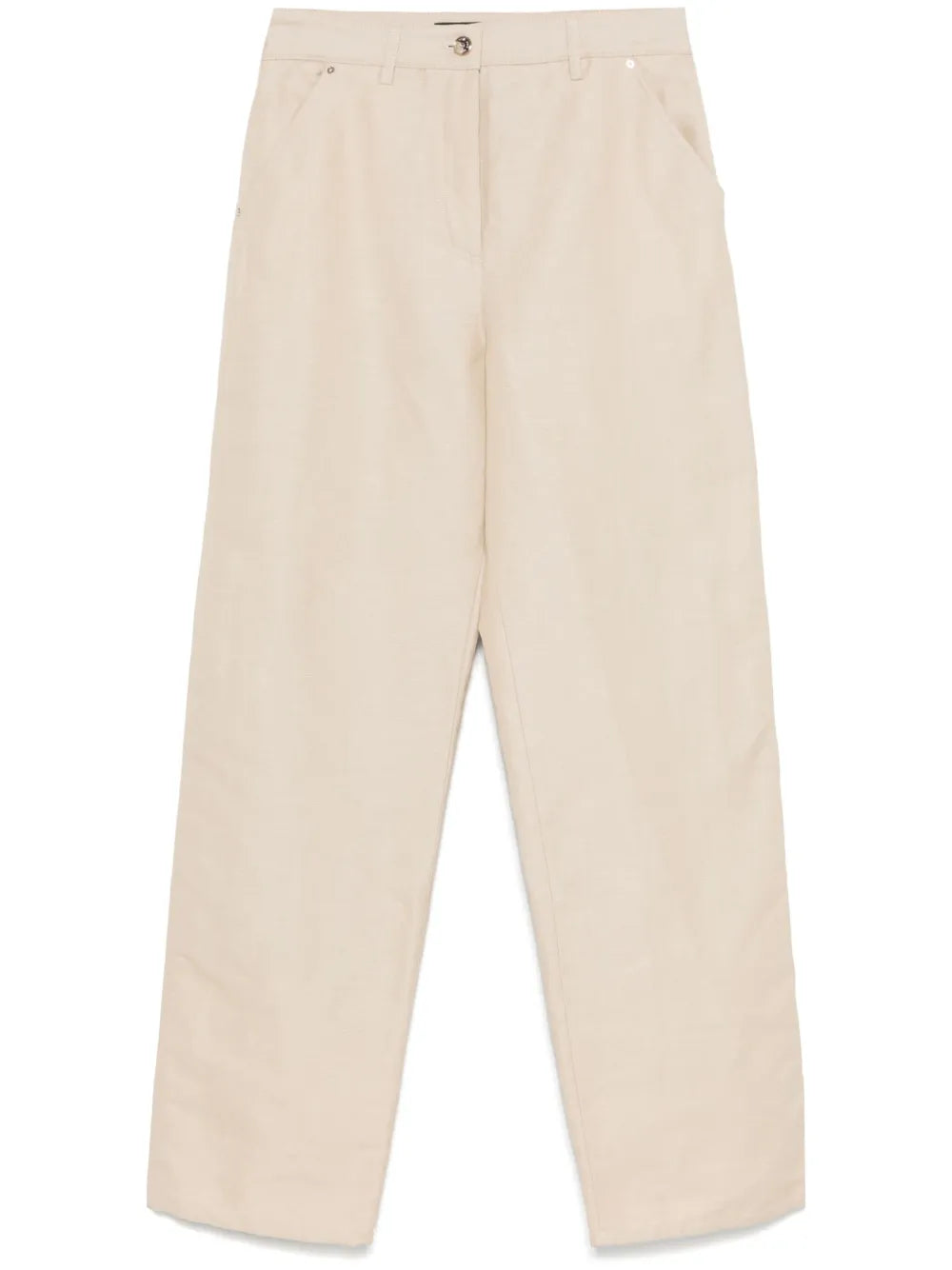 Straight-Leg Trousers