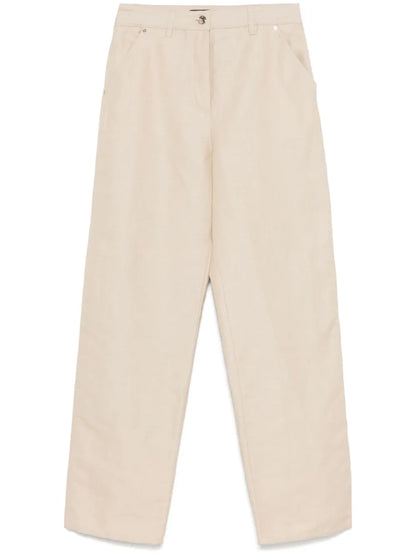 Straight-Leg Trousers