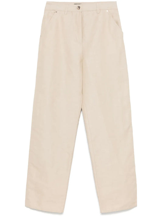 Straight-Leg Trousers