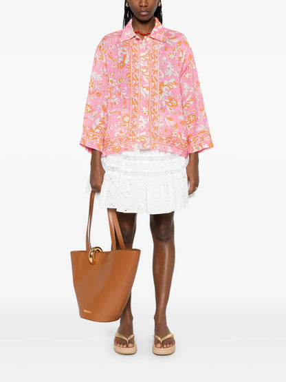 Floral-Print Shirt