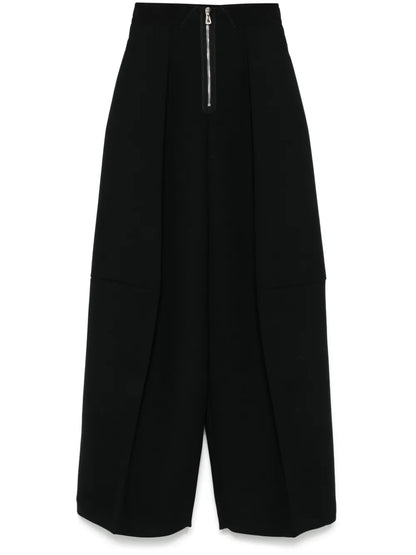 Bonded Crepe Trousers