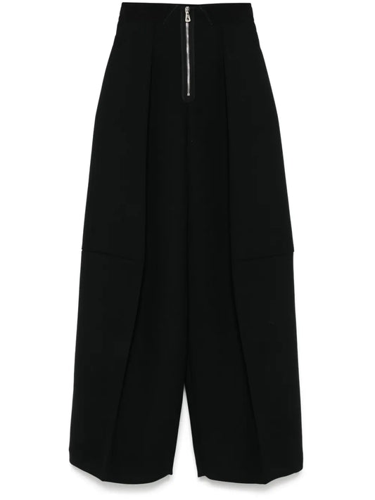 Bonded Crepe Trousers