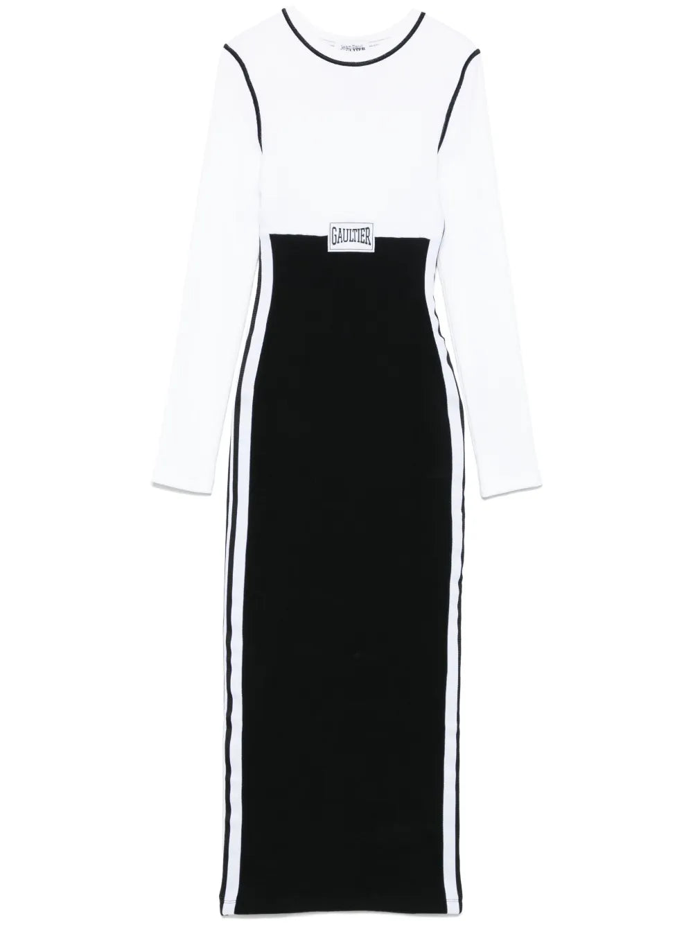 Colour-Block Maxi Dress