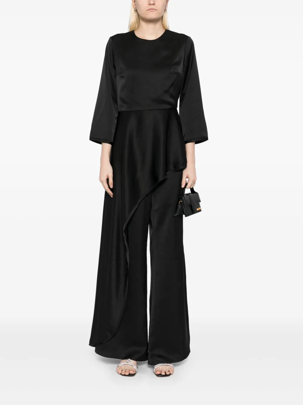 Asymmetric Trousers Set