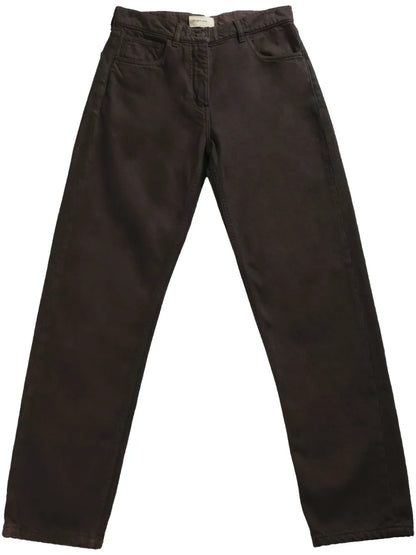 Cotton Straight Jeans