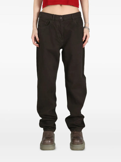 Cotton Straight Jeans