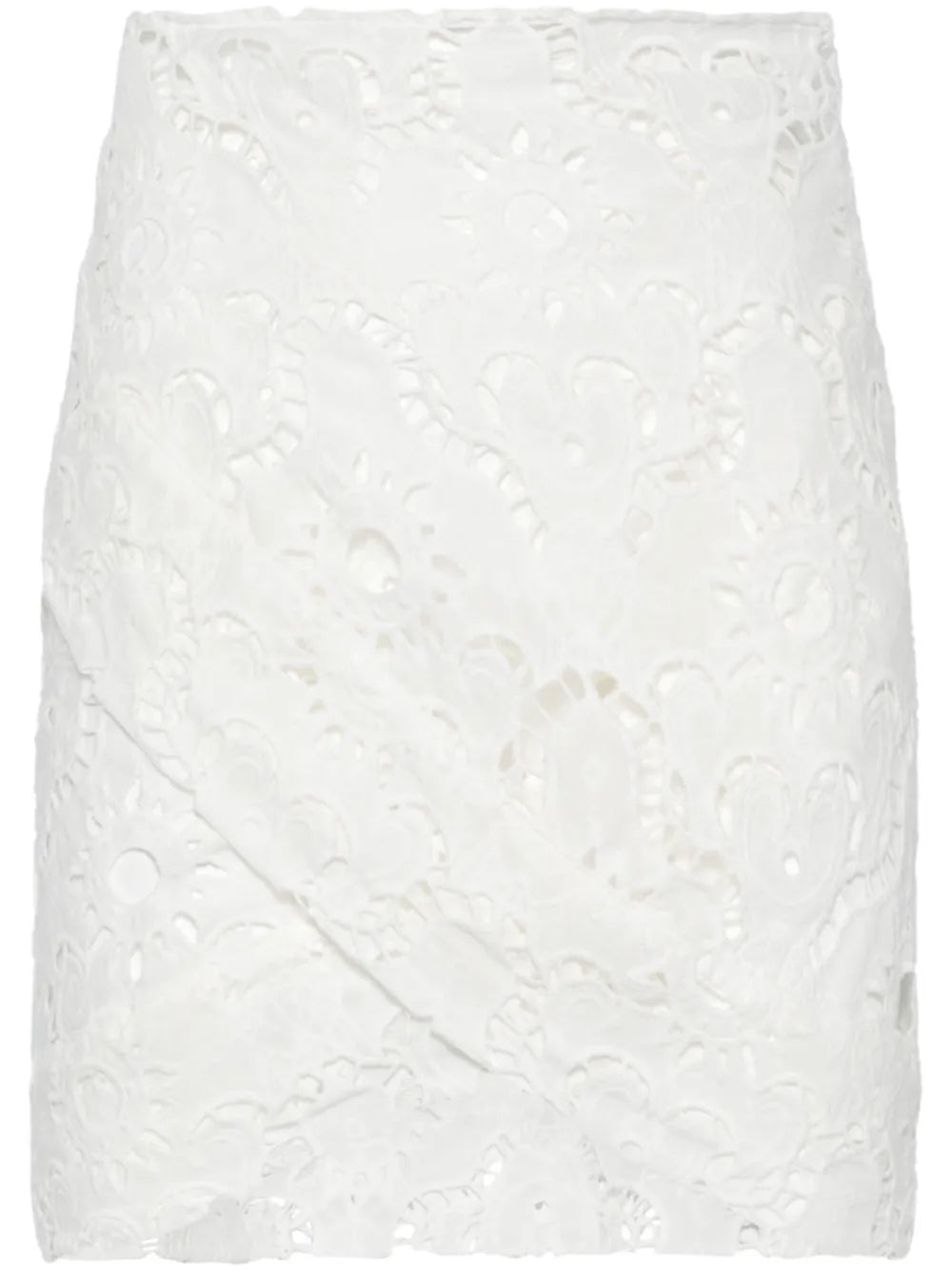 Broderie-Anglaise Mini Skirt