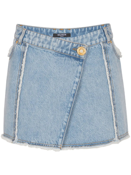 Denim Mini Skirt