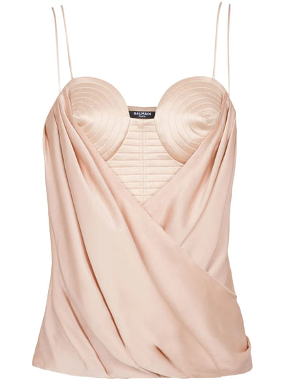Draped Tank Top