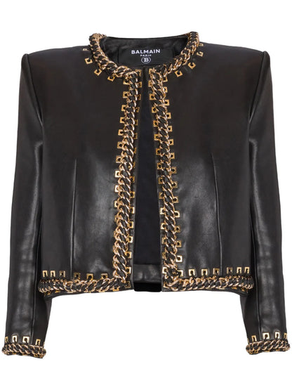 Chain Detailing Jacket