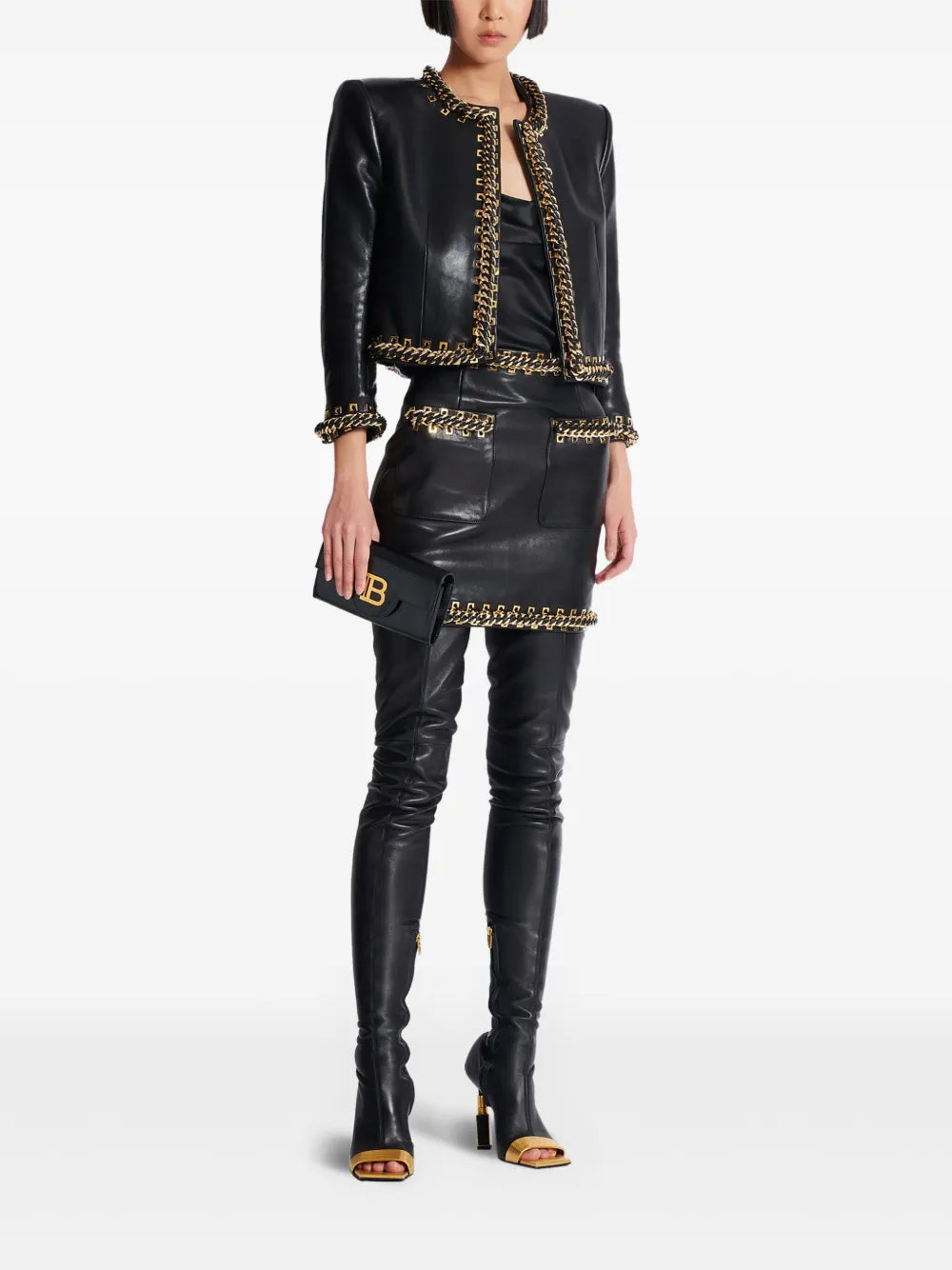 Chain Detailing Jacket