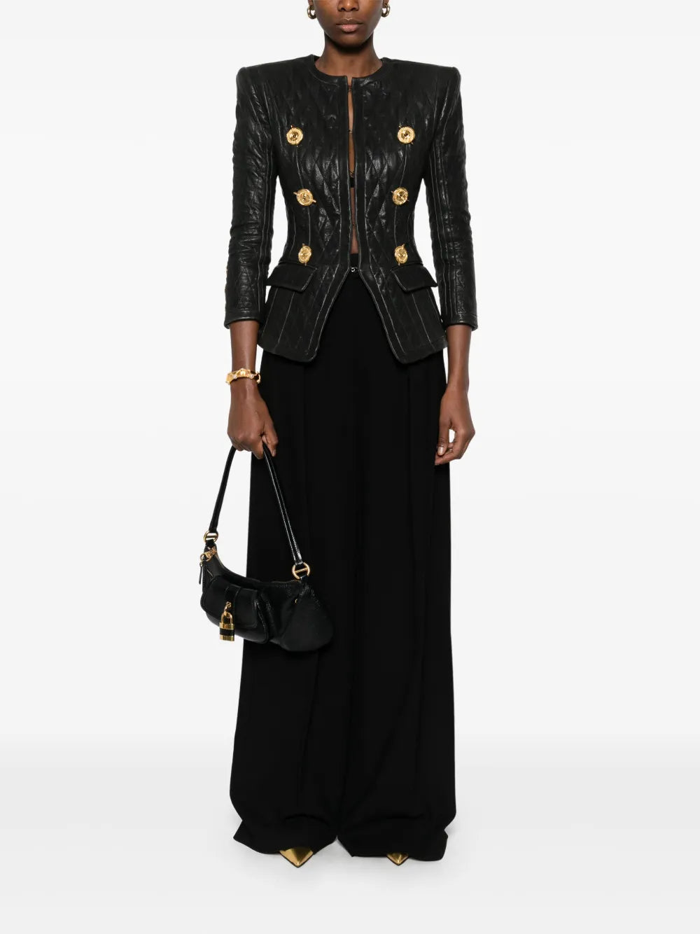 Quilted Leather Jacket
