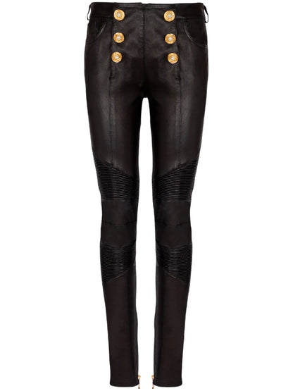 Leather Skinny Trousers