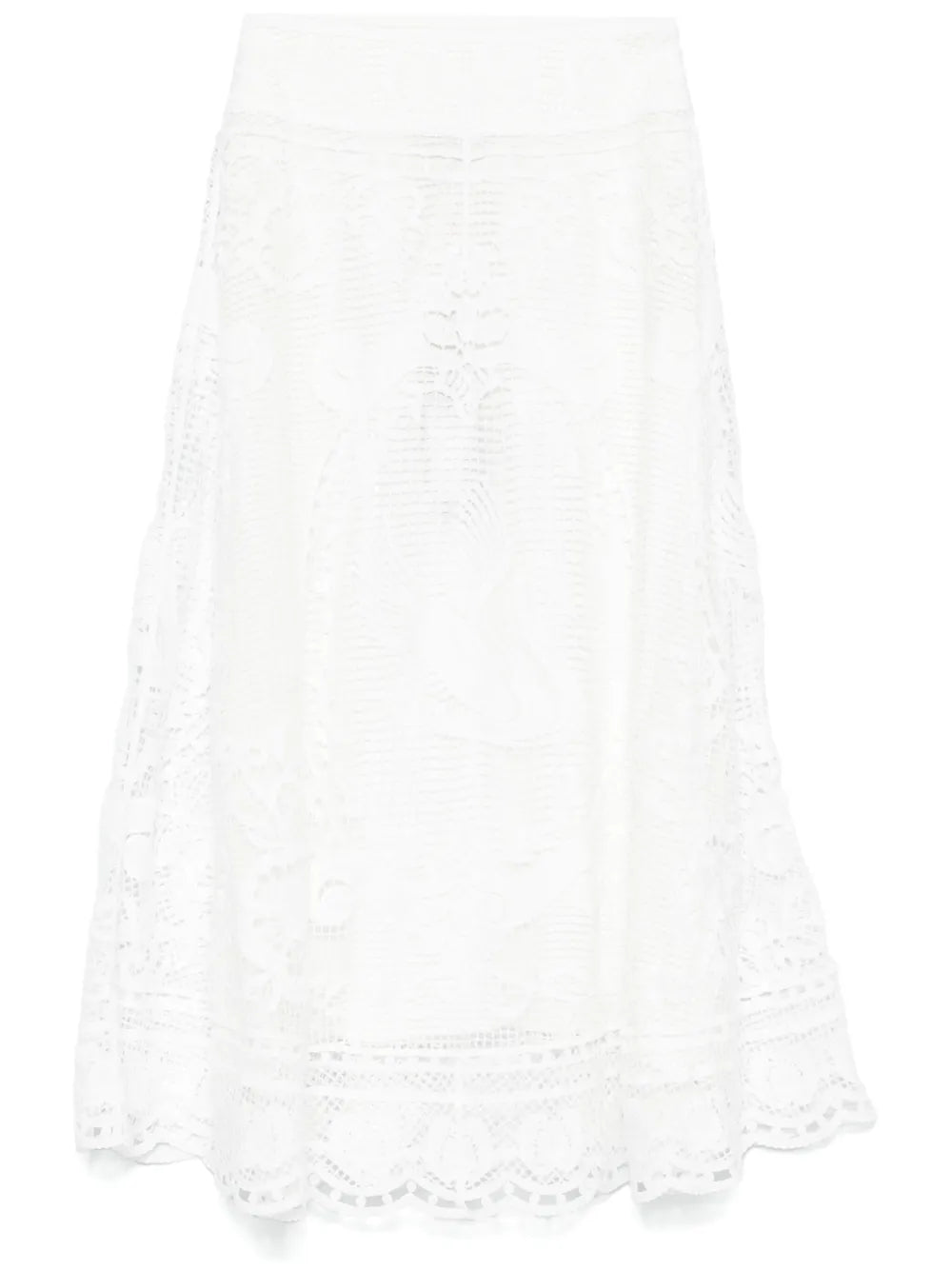 Broderie-Anglaise Maxi Skirt