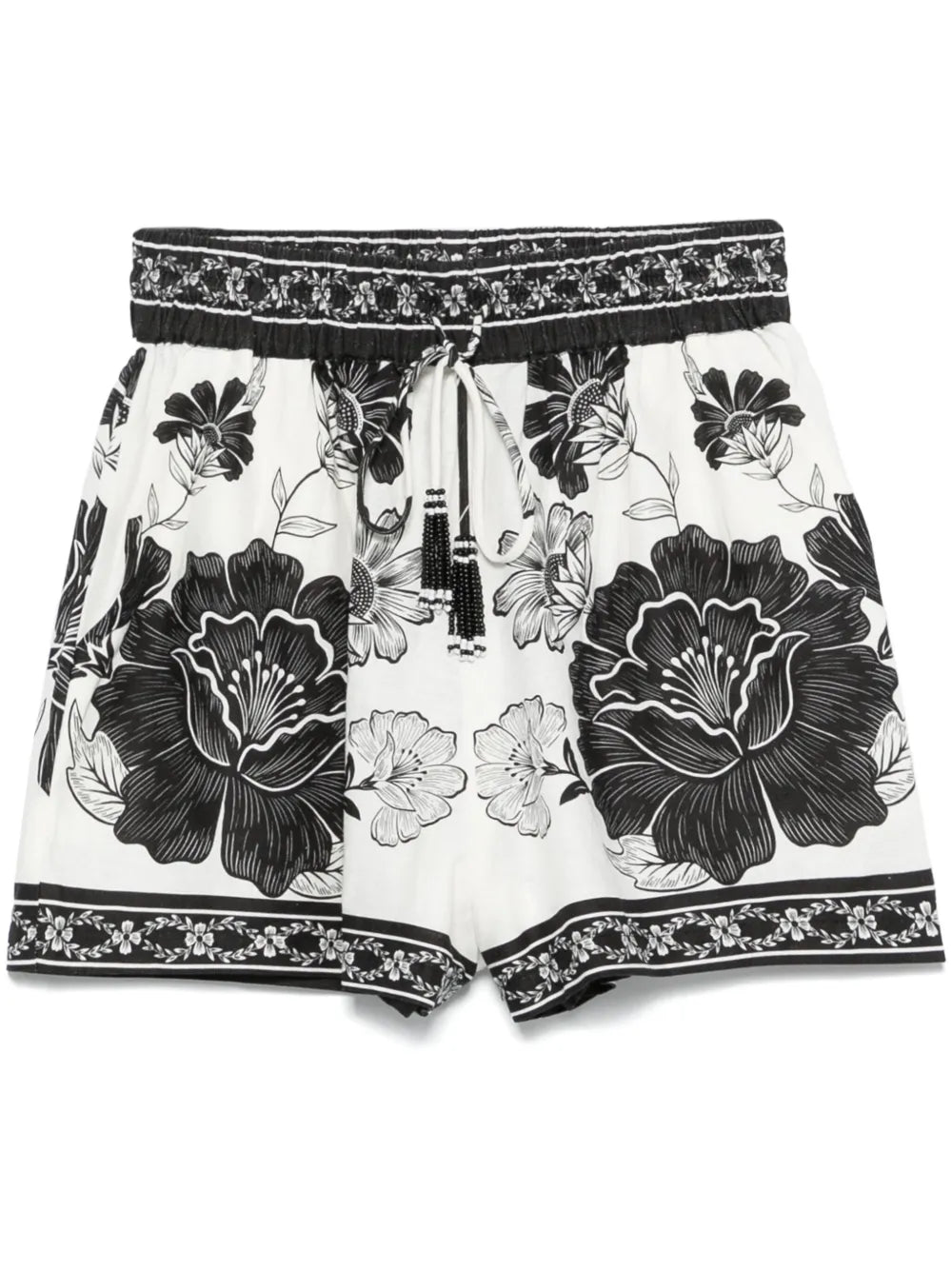 Floral-Print Shorts