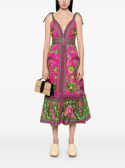 Ana Tapestry Midi Dress