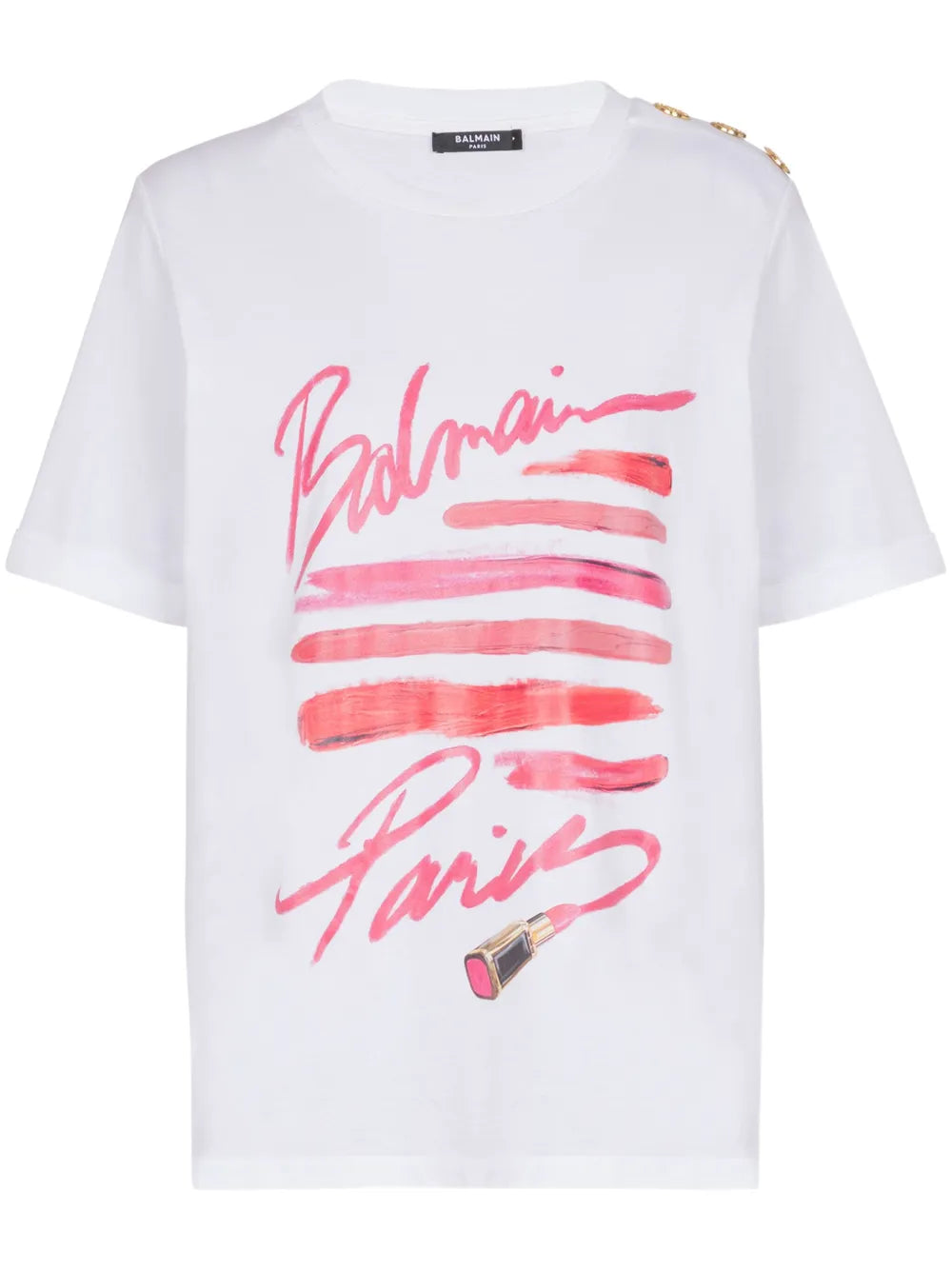 Lipstick-Print T-Shirt