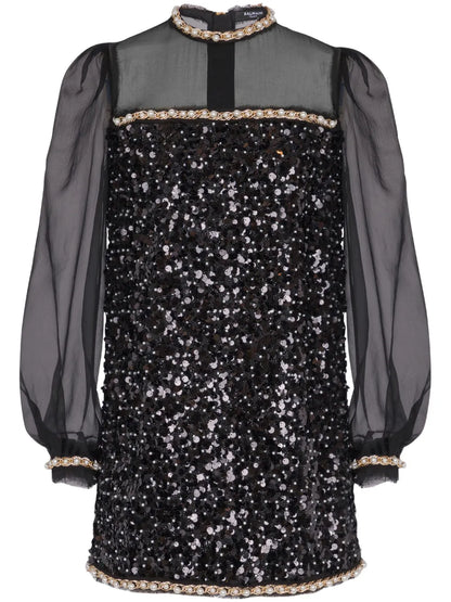 Sequin Detailing Dress