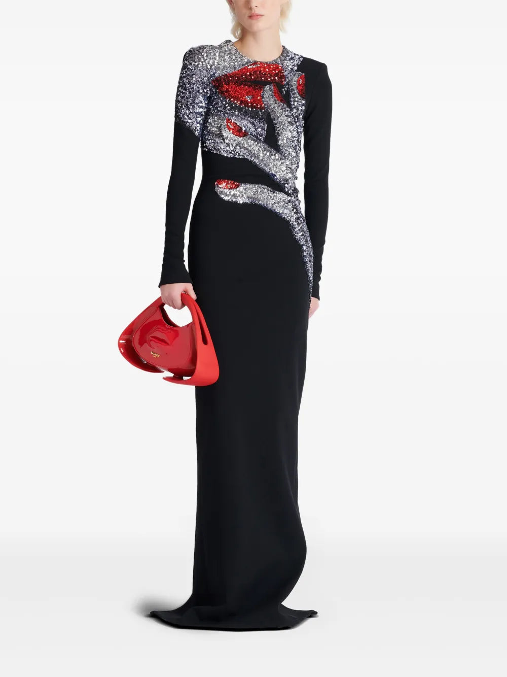 High Neck Maxi Dress