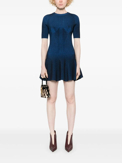 Ribbed-Knit Dress