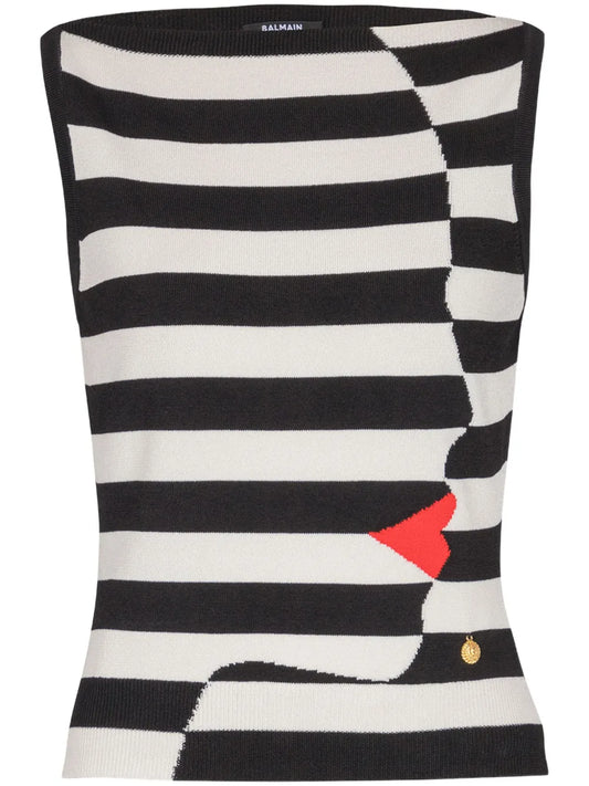 Mariniere Knitted Top