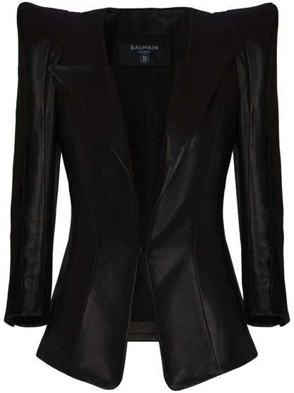 Lambskin Fitted Jacket