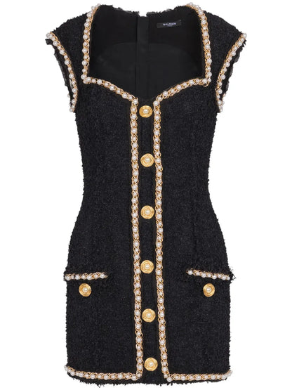 Pearl Embellishment Dress