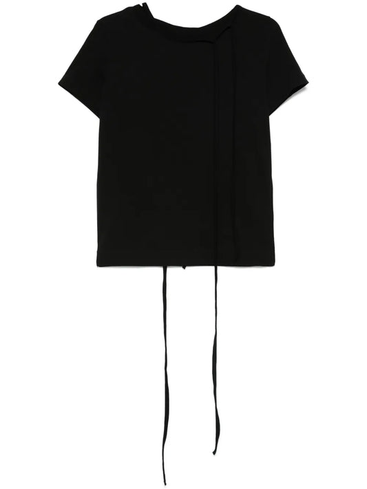 Tie-Detailed T-Shirt