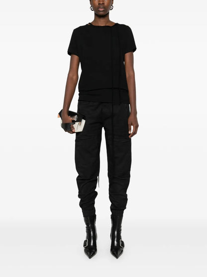 Tie-Detailed T-Shirt