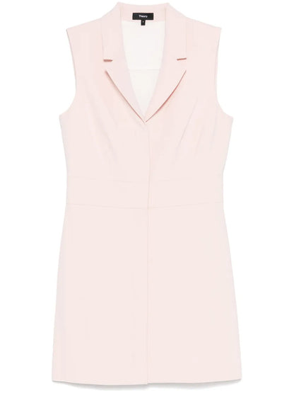 Crepe Mini Dress