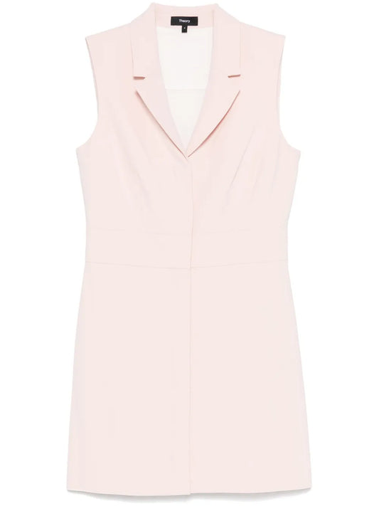 Crepe Mini Dress
