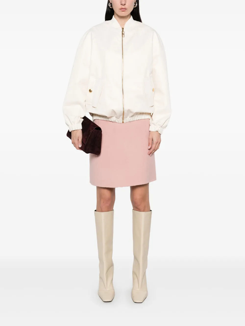 Wool Mini Skirt