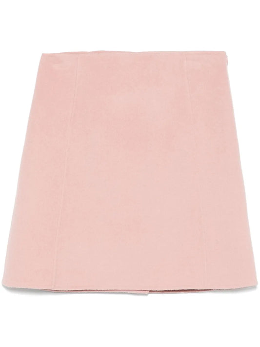 Wool Mini Skirt