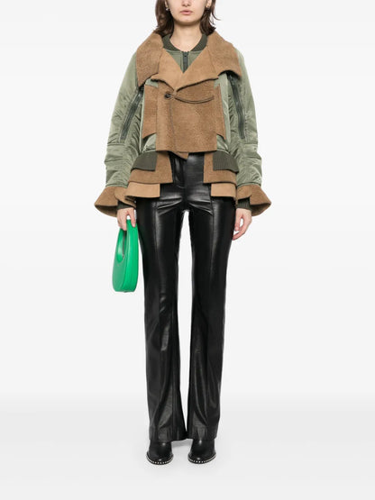 Panelled Bomber Jacket