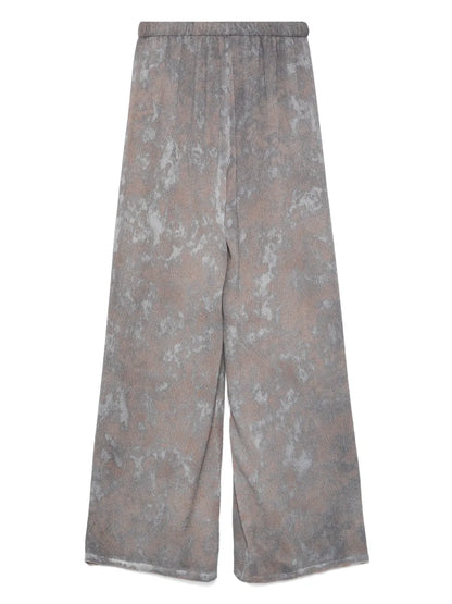 Textured Palazzo Pants