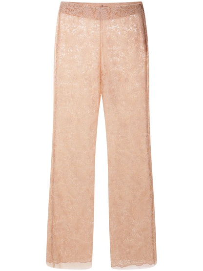 Lace Flared Trousers