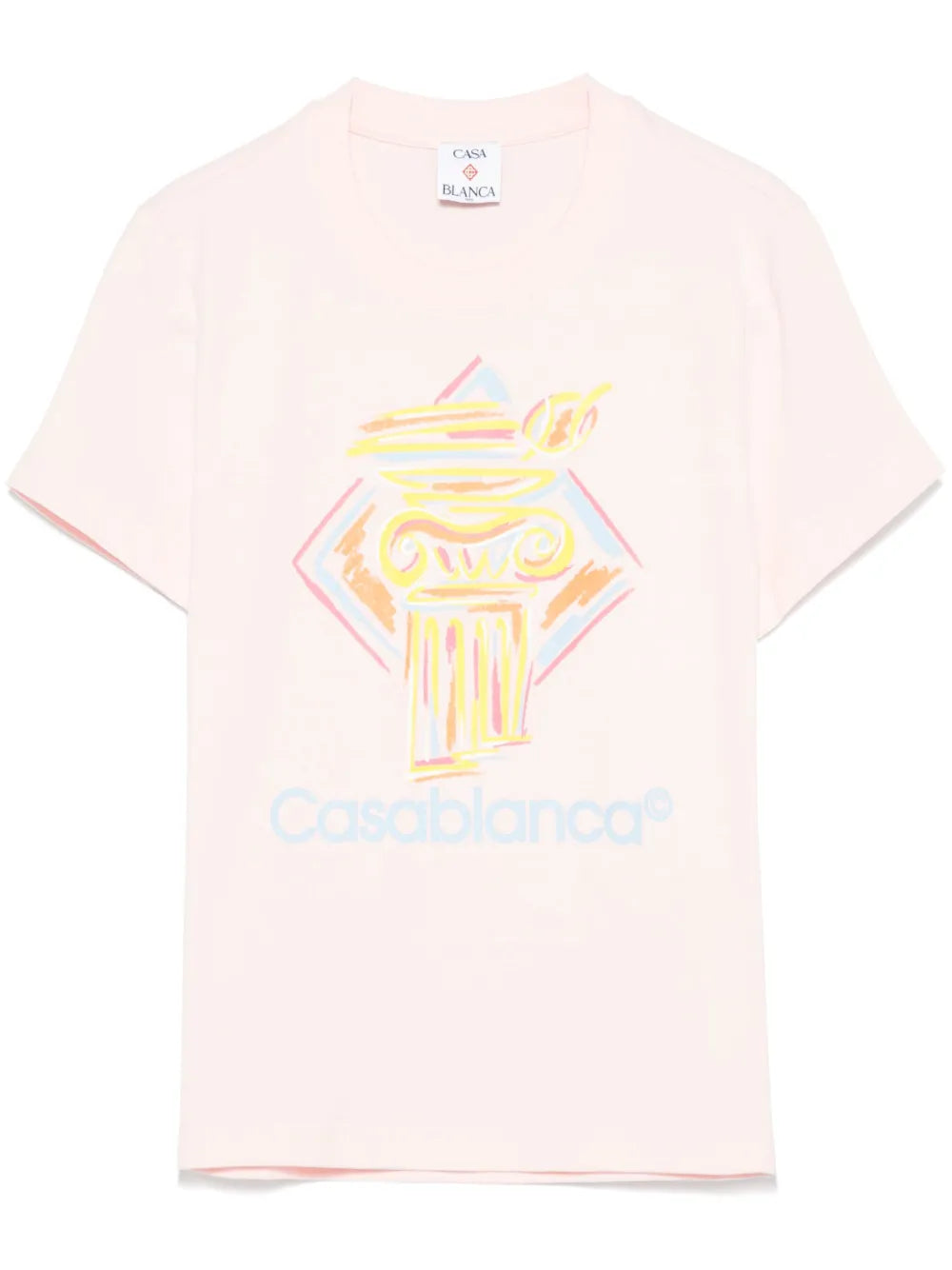 Diamond Column-Printed T-Shirt