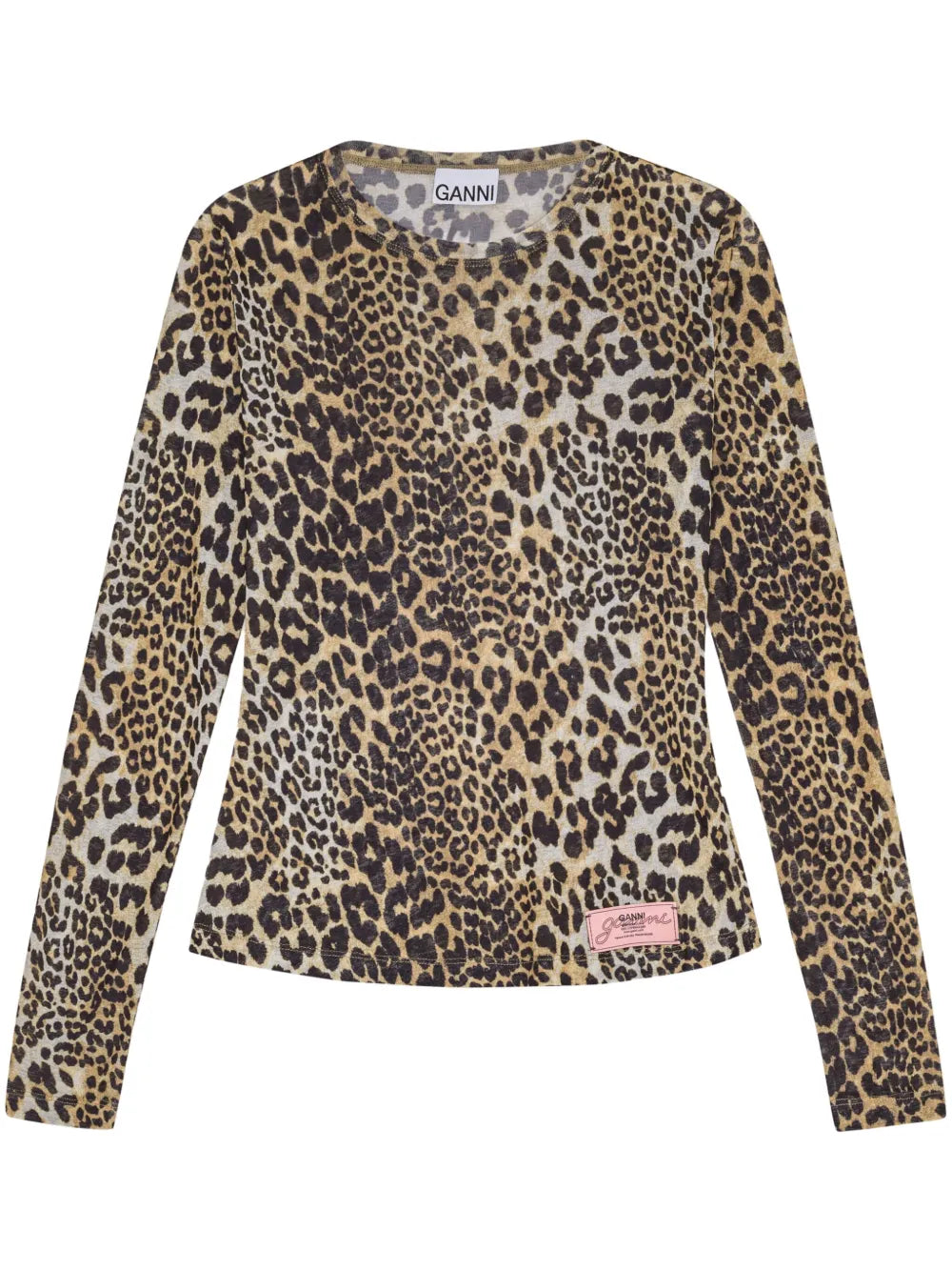 Leopard-Print Top
