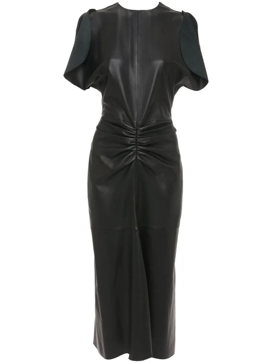 Gathered Midi Dress