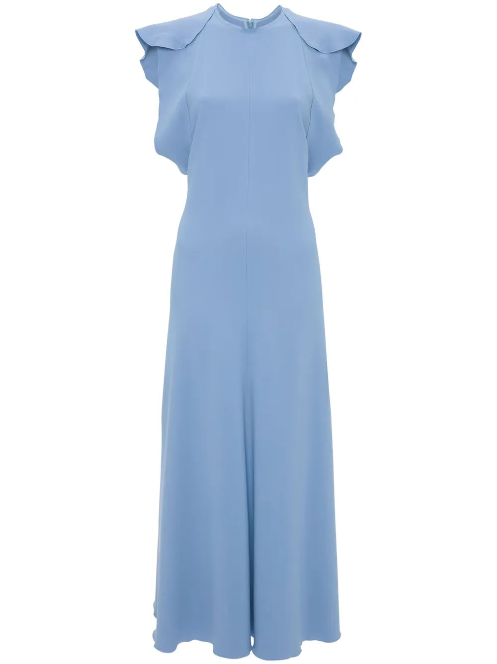 Cap-Sleeve Midi Dress
