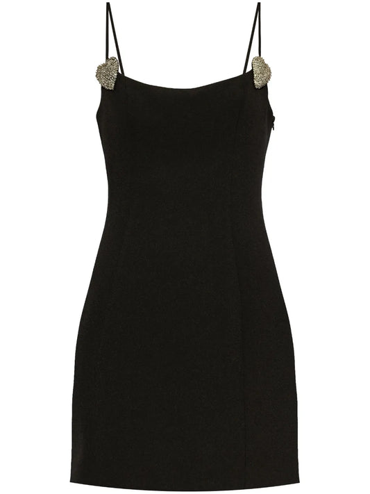 Heart-Detailed Mini Dress