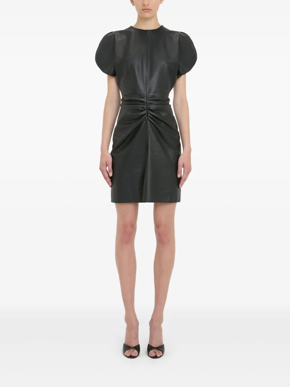 Gathered Mini Dress